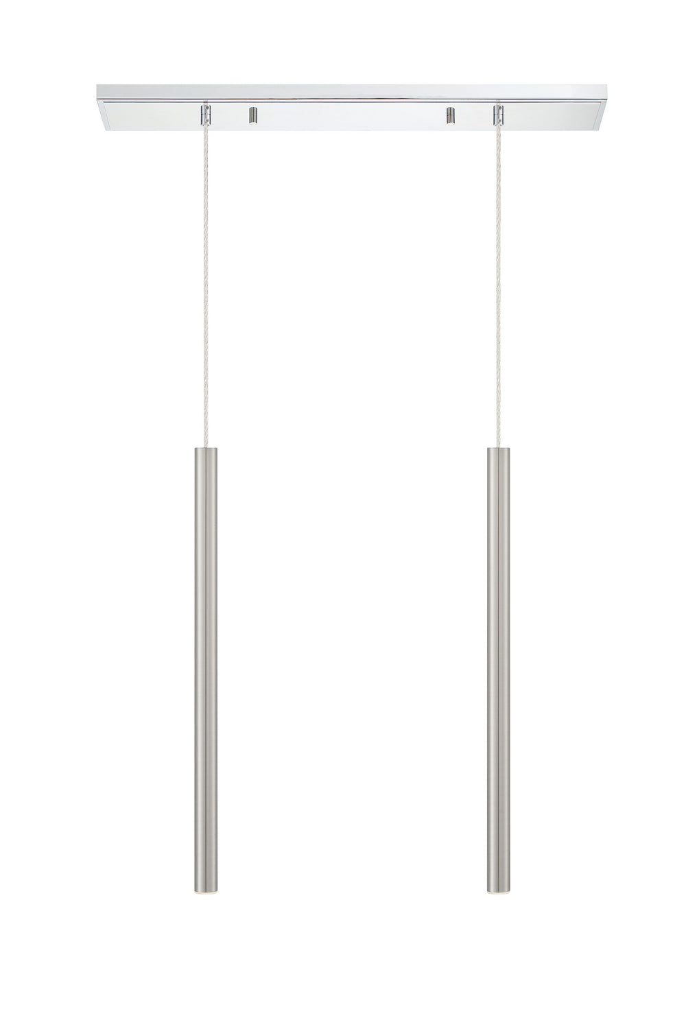 Z-Lite Canada - 917MP24-BN-LED-2LCH - LED Linear Chandelier - Forest - Chrome