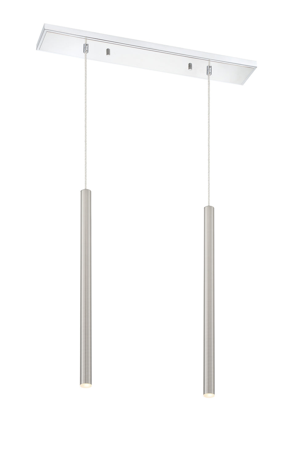 Forest LED Linear Chandelier in Chrome - available from The Lighting Shoppe, trusted by Canadian homeowners