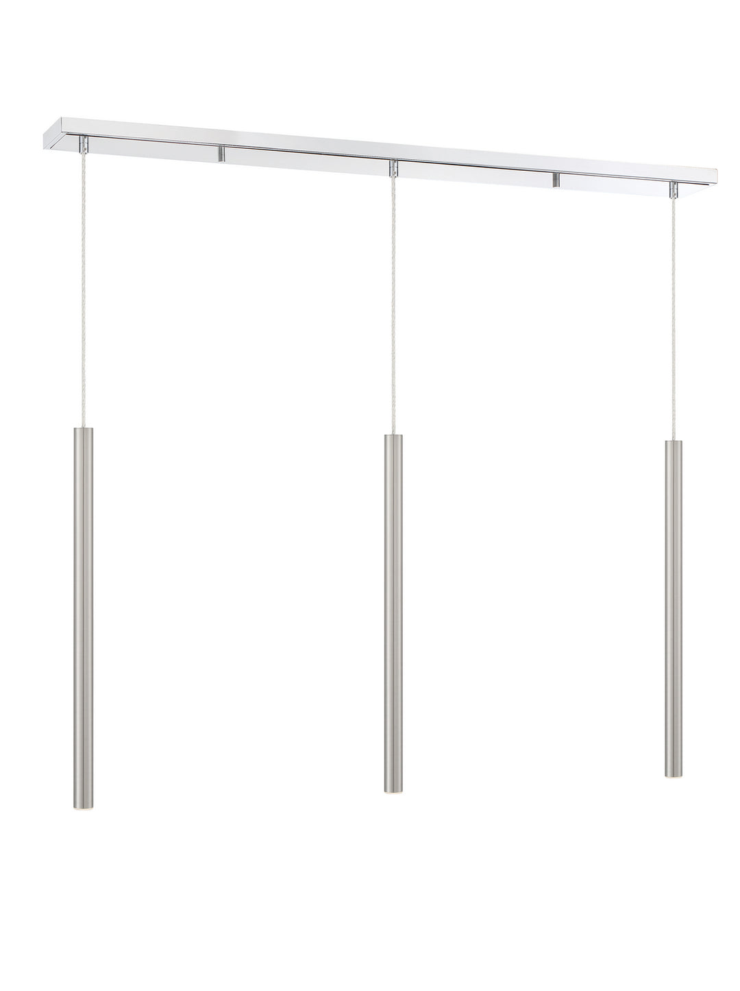 Z-Lite Canada - 917MP24-BN-LED-3LCH - LED Linear Chandelier - Forest - Chrome