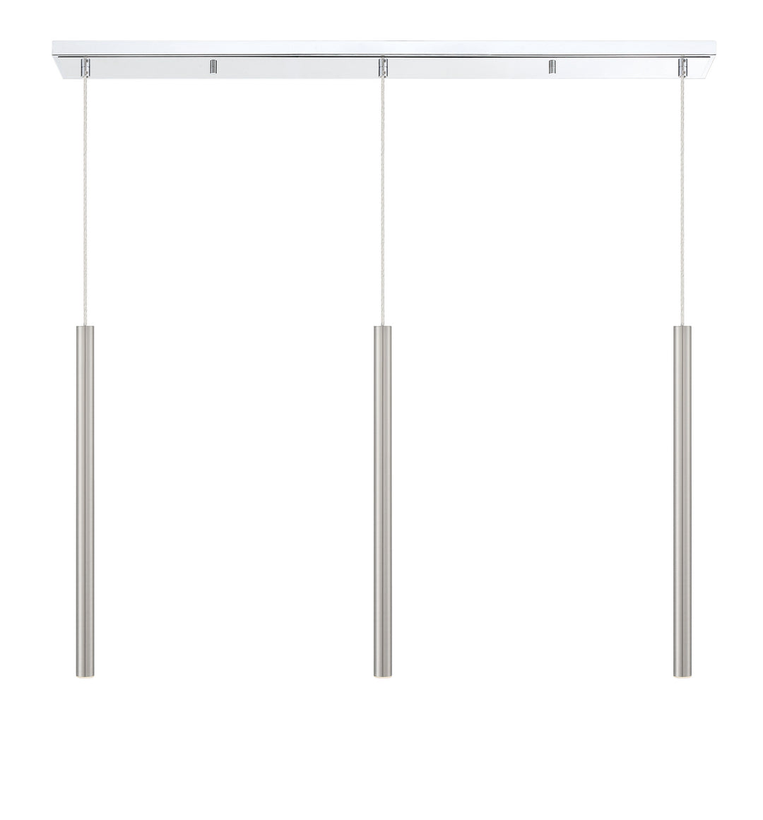Z-Lite Canada - 917MP24-BN-LED-3LCH - LED Linear Chandelier - Forest - Chrome