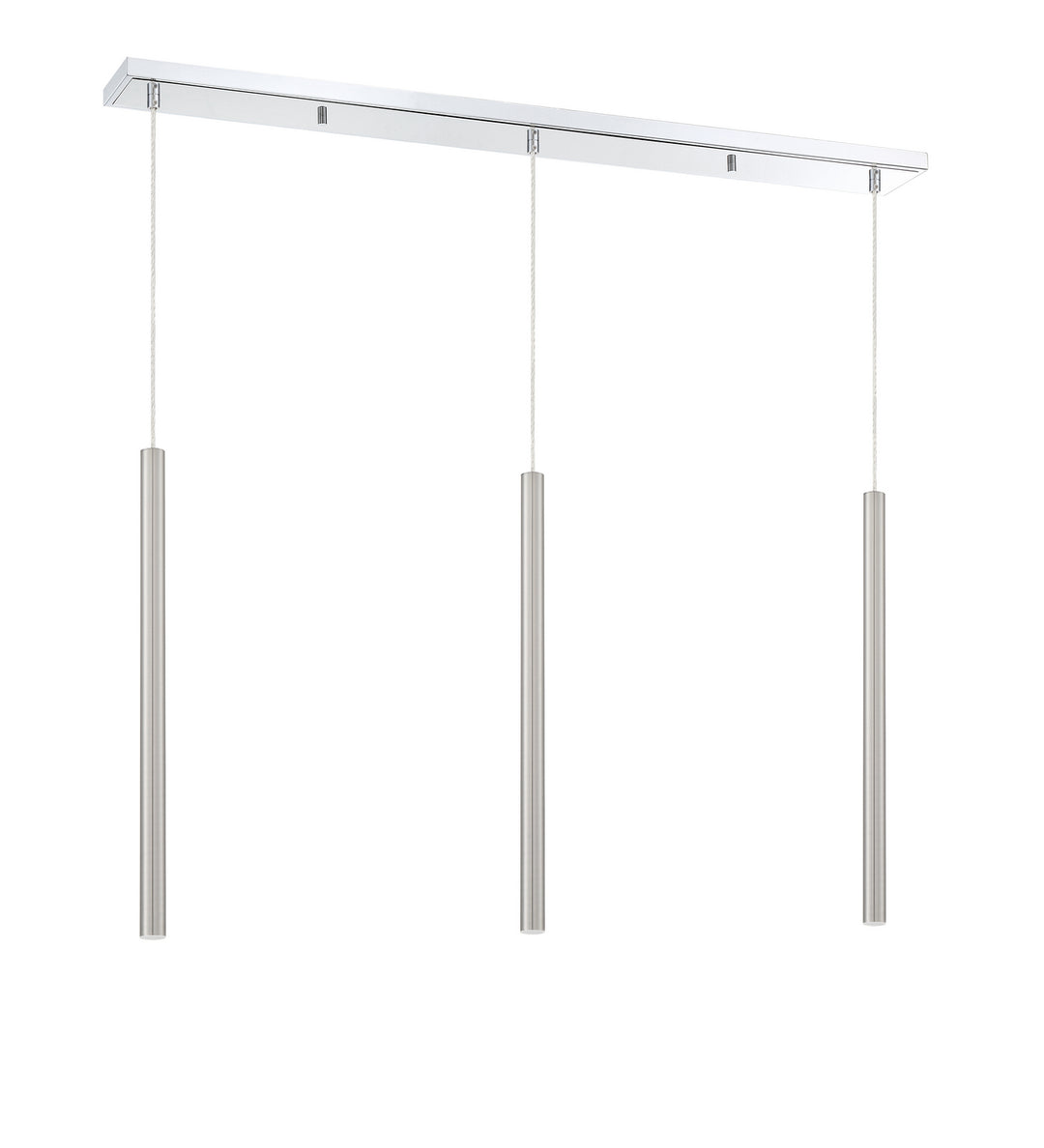 Z-Lite Canada - 917MP24-BN-LED-3LCH - LED Linear Chandelier - Forest - Chrome