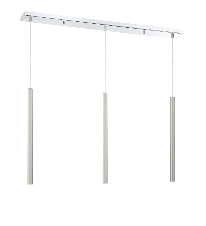 Z-Lite Canada - 917MP24-BN-LED-3LCH - LED Linear Chandelier - Forest - Chrome