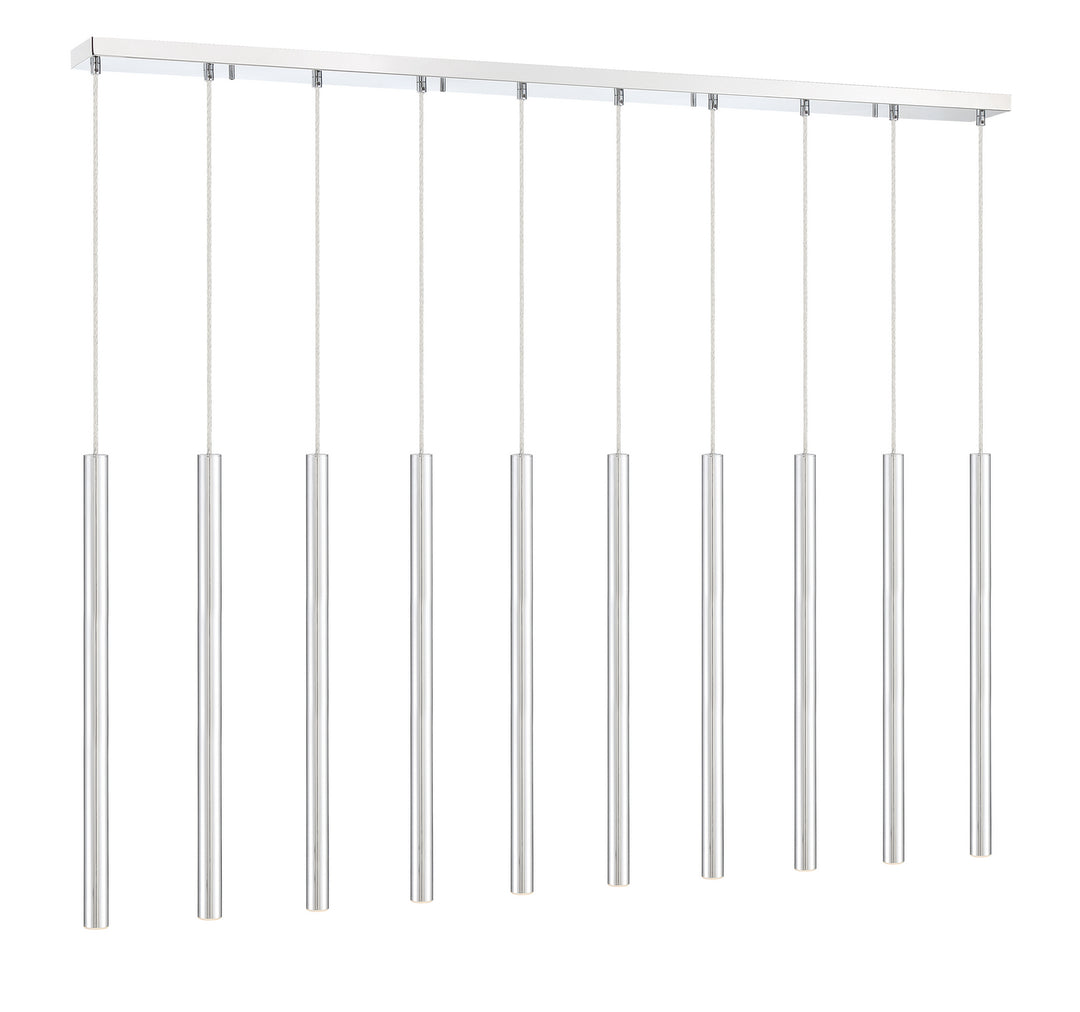 Z-Lite Canada - 917MP24-CH-LED-10LCH - LED Linear Chandelier - Forest - Chrome