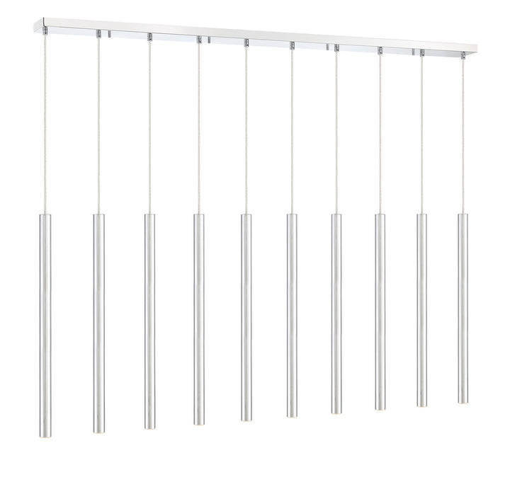 Z-Lite Canada - 917MP24-CH-LED-10LCH - LED Linear Chandelier - Forest - Chrome