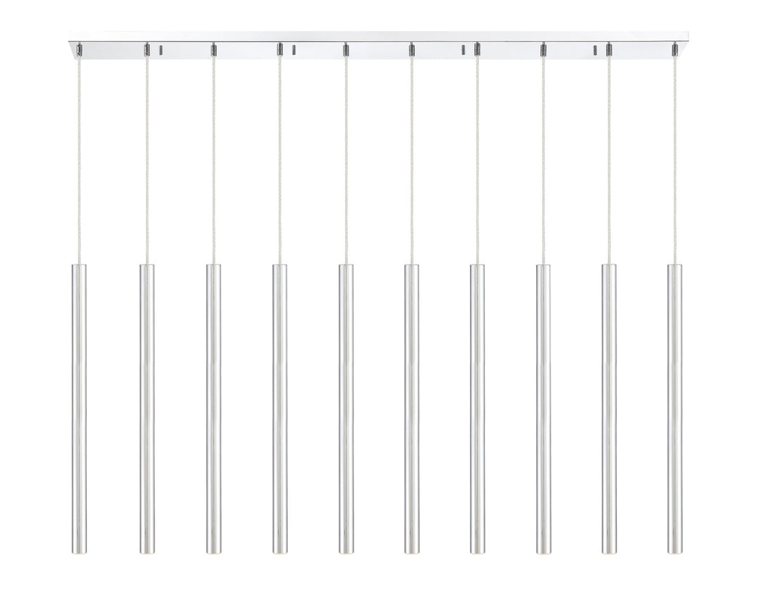 Z-Lite Canada - 917MP24-CH-LED-10LCH - LED Linear Chandelier - Forest - Chrome