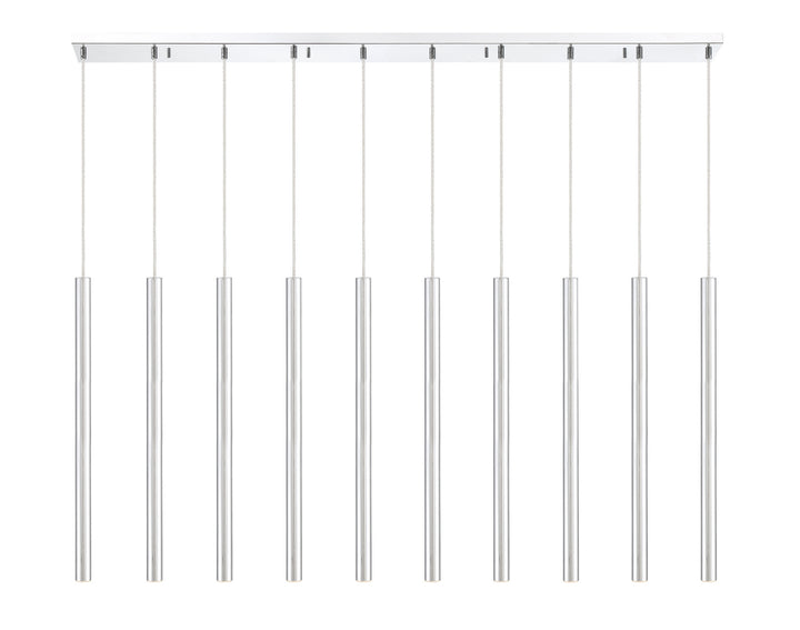 Z-Lite Canada - 917MP24-CH-LED-10LCH - LED Linear Chandelier - Forest - Chrome
