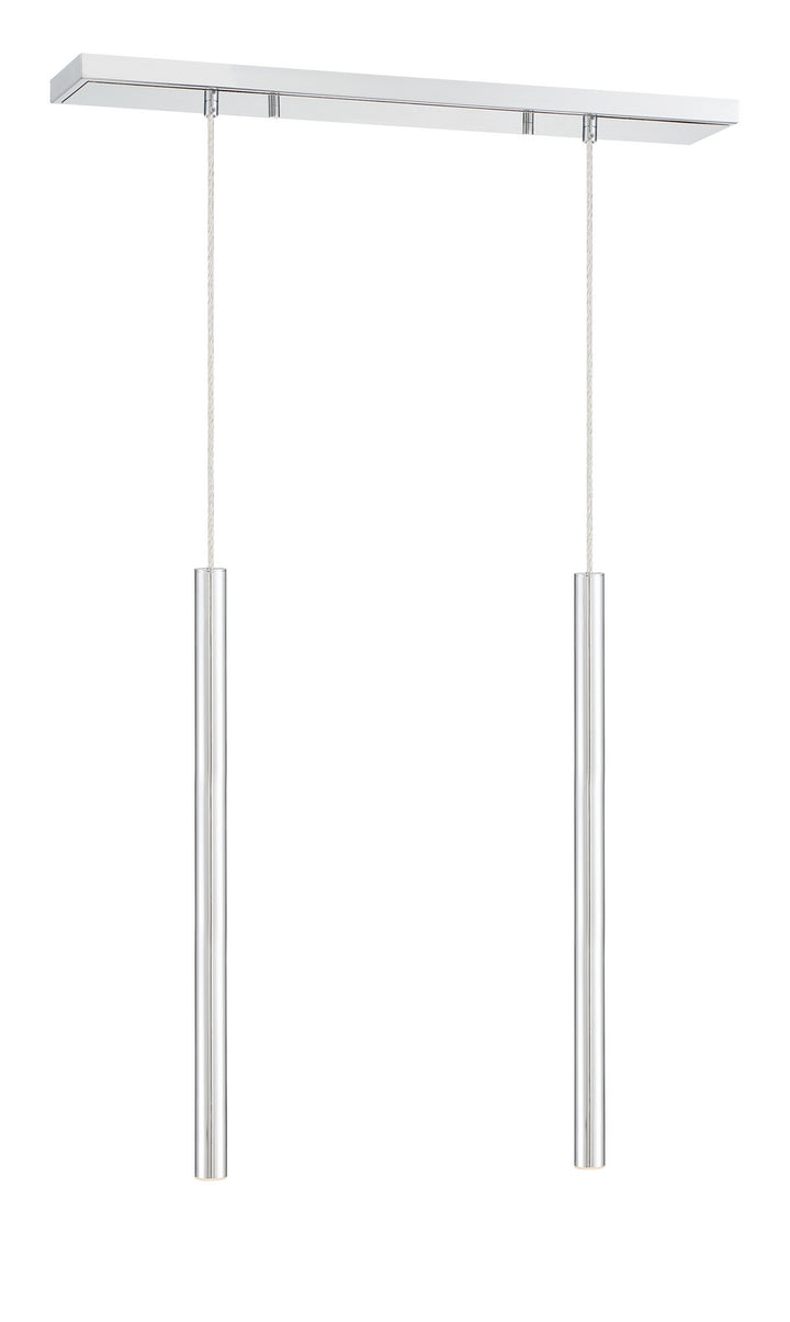 Z-Lite Canada - 917MP24-CH-LED-2LCH - LED Linear Chandelier - Forest - Chrome