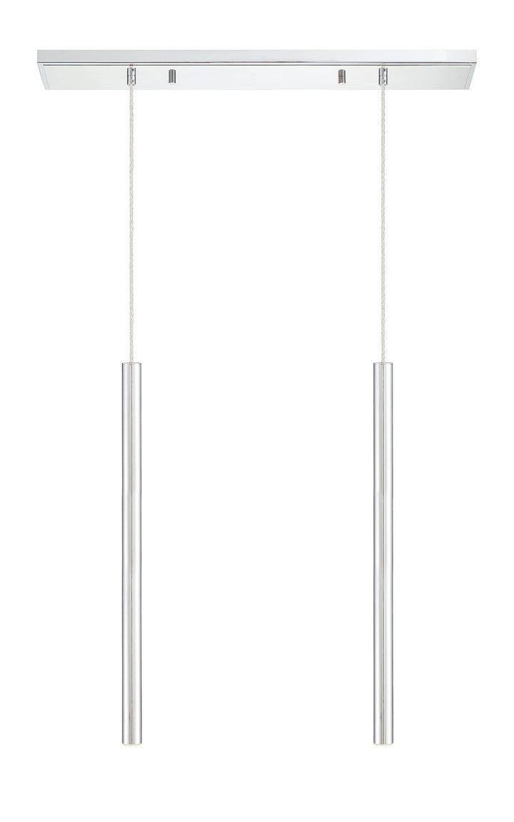 Z-Lite Canada - 917MP24-CH-LED-2LCH - LED Linear Chandelier - Forest - Chrome
