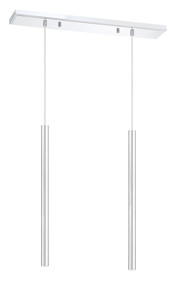 Z-Lite Canada - 917MP24-CH-LED-2LCH - LED Linear Chandelier - Forest - Chrome