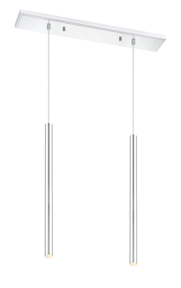 Z-Lite Canada - 917MP24-CH-LED-2LCH - LED Linear Chandelier - Forest - Chrome