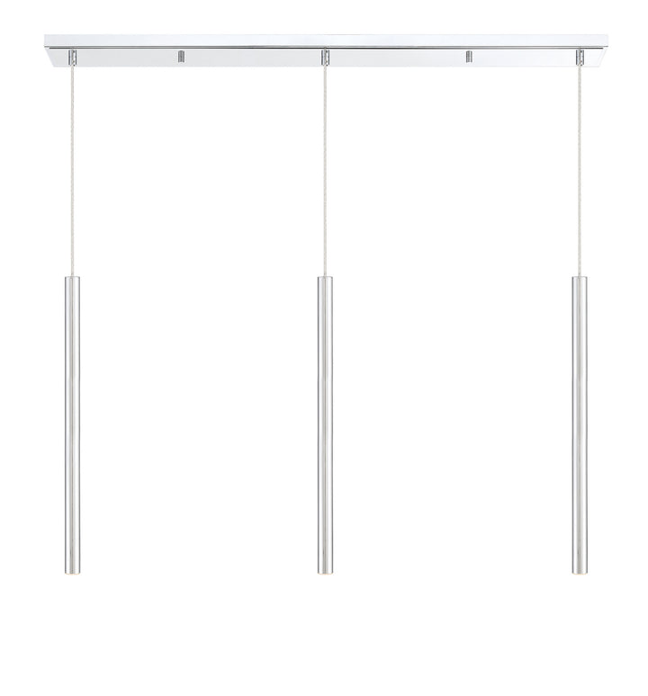 Z-Lite Canada - 917MP24-CH-LED-3LCH - LED Linear Chandelier - Forest - Chrome