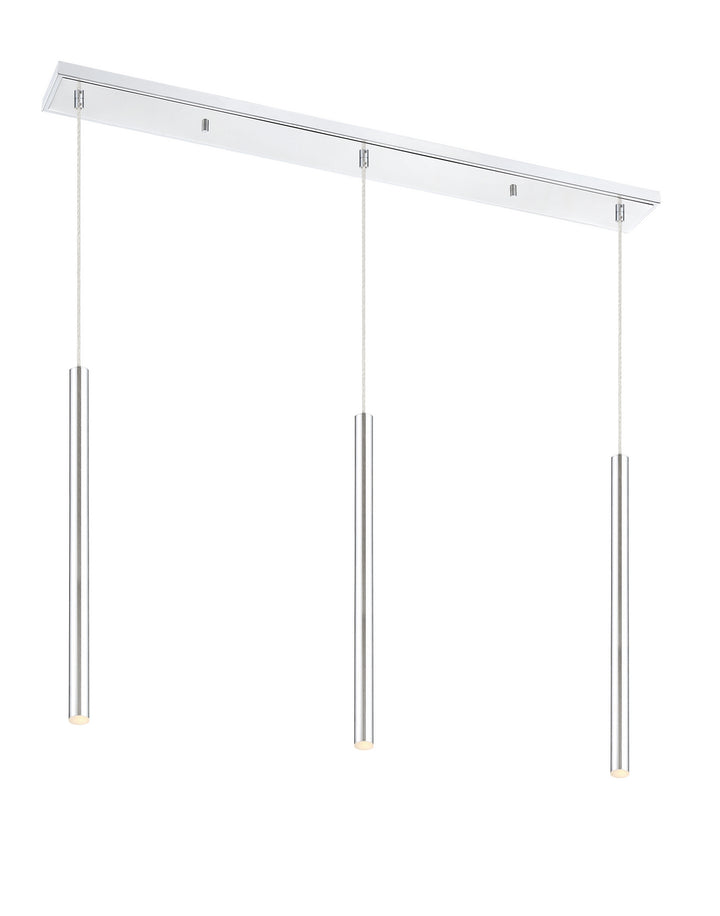 Z-Lite Canada - 917MP24-CH-LED-3LCH - LED Linear Chandelier - Forest - Chrome