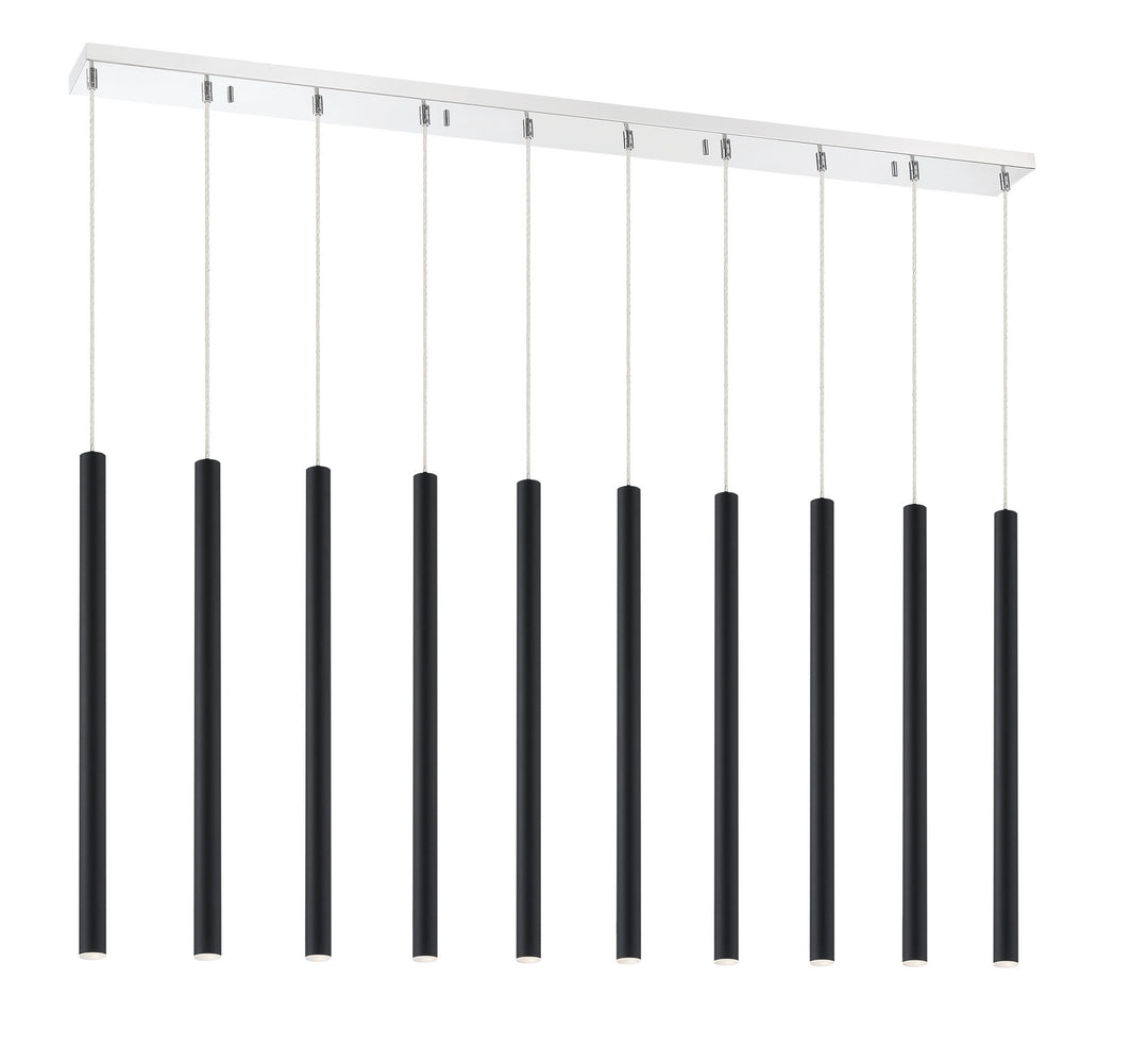 Z-Lite Canada - 917MP24-MB-LED-10LCH - LED Linear Chandelier - Forest - Chrome