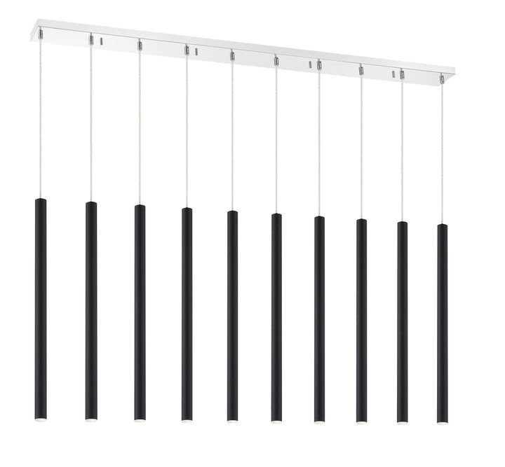 Z-Lite Canada - 917MP24-MB-LED-10LCH - LED Linear Chandelier - Forest - Chrome