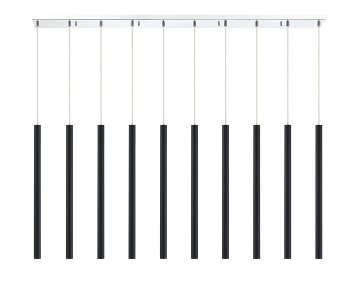 Z-Lite Canada - 917MP24-MB-LED-10LCH - LED Linear Chandelier - Forest - Chrome