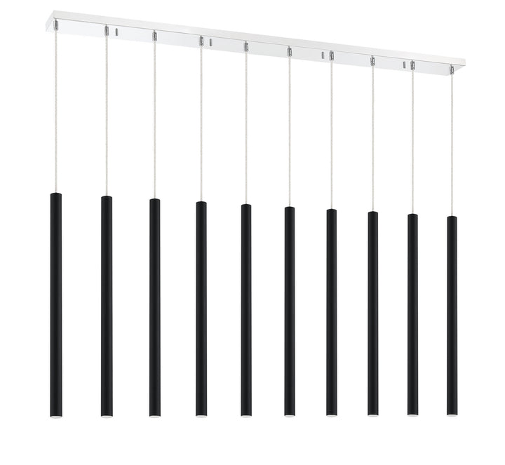 Z-Lite Canada - 917MP24-MB-LED-10LCH - LED Linear Chandelier - Forest - Chrome