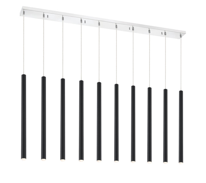 Z-Lite Canada - 917MP24-MB-LED-10LCH - LED Linear Chandelier - Forest - Chrome