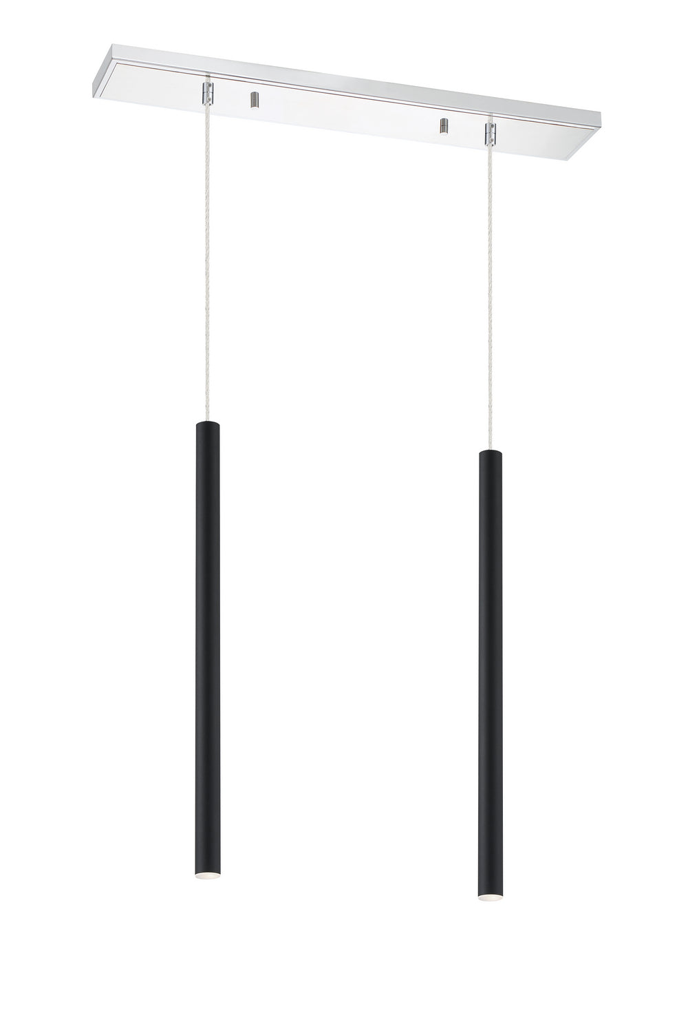 Z-Lite Canada - 917MP24-MB-LED-2LCH - LED Linear Chandelier - Forest - Chrome