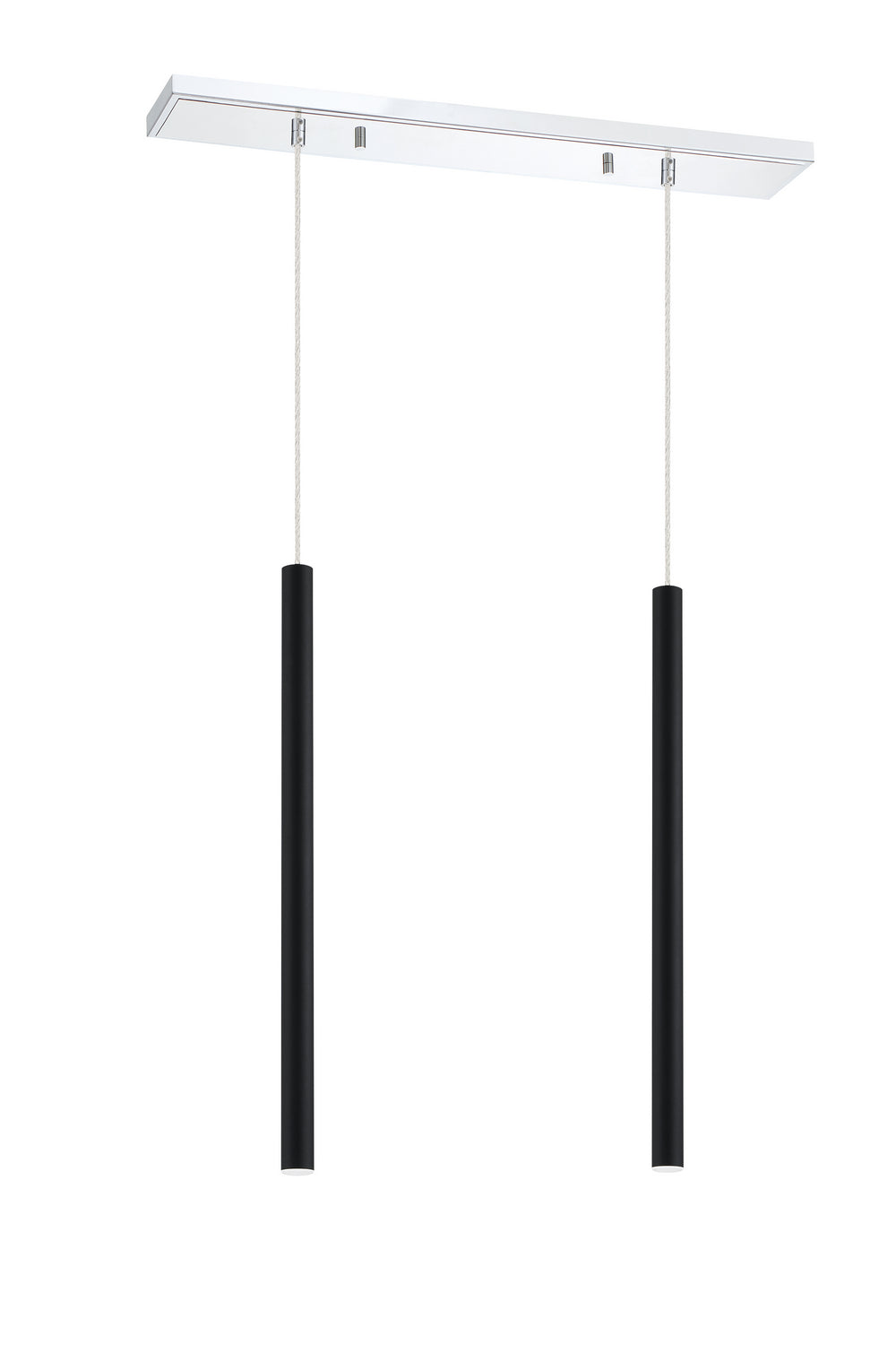 Z-Lite Canada - 917MP24-MB-LED-2LCH - LED Linear Chandelier - Forest - Chrome