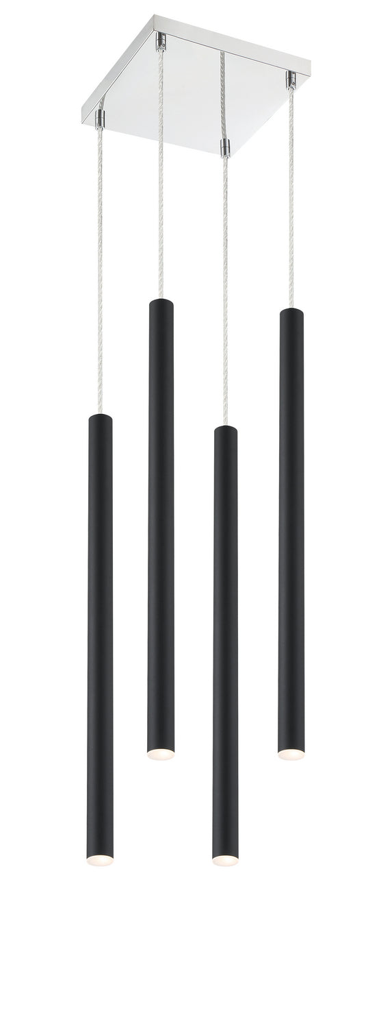 Z-Lite Canada - 917MP24-MB-LED-4SCH - LED Chandelier - Forest - Chrome