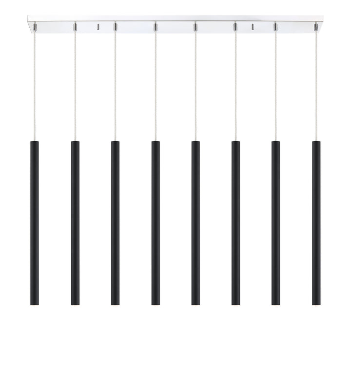 Z-Lite Canada - 917MP24-MB-LED-8LCH - LED Linear Chandelier - Forest - Chrome