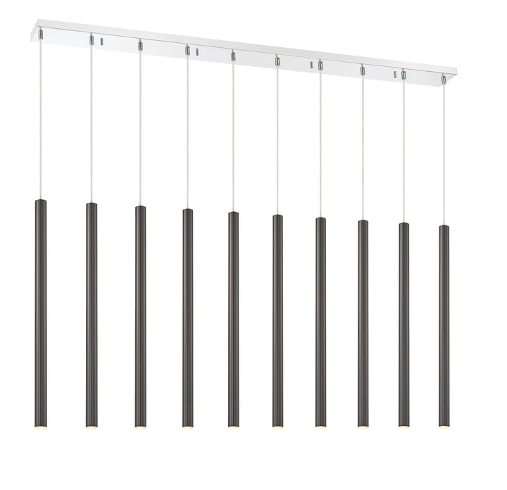 Z-Lite Canada - 917MP24PBL-LED-10LCH - LED Linear Chandelier - Forest - Chrome