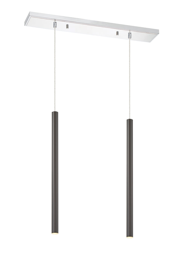 Z-Lite Canada - 917MP24-PBL-LED-2LCH - LED Linear Chandelier - Forest - Chrome