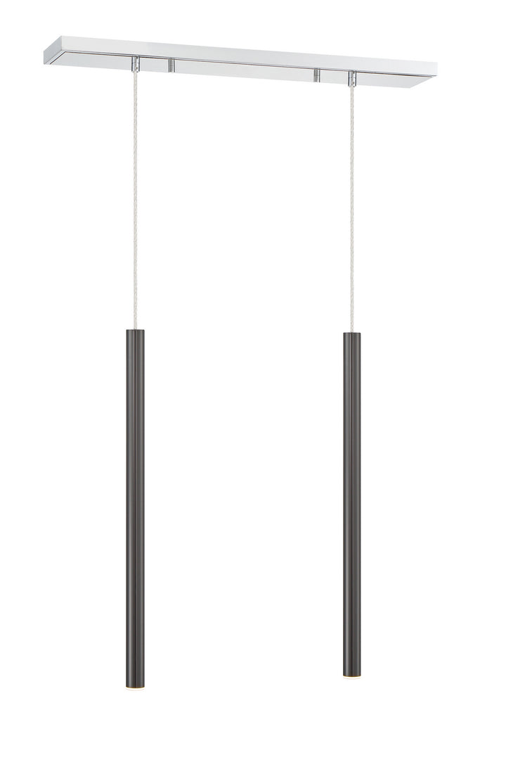 Z-Lite Canada - 917MP24-PBL-LED-2LCH - LED Linear Chandelier - Forest - Chrome