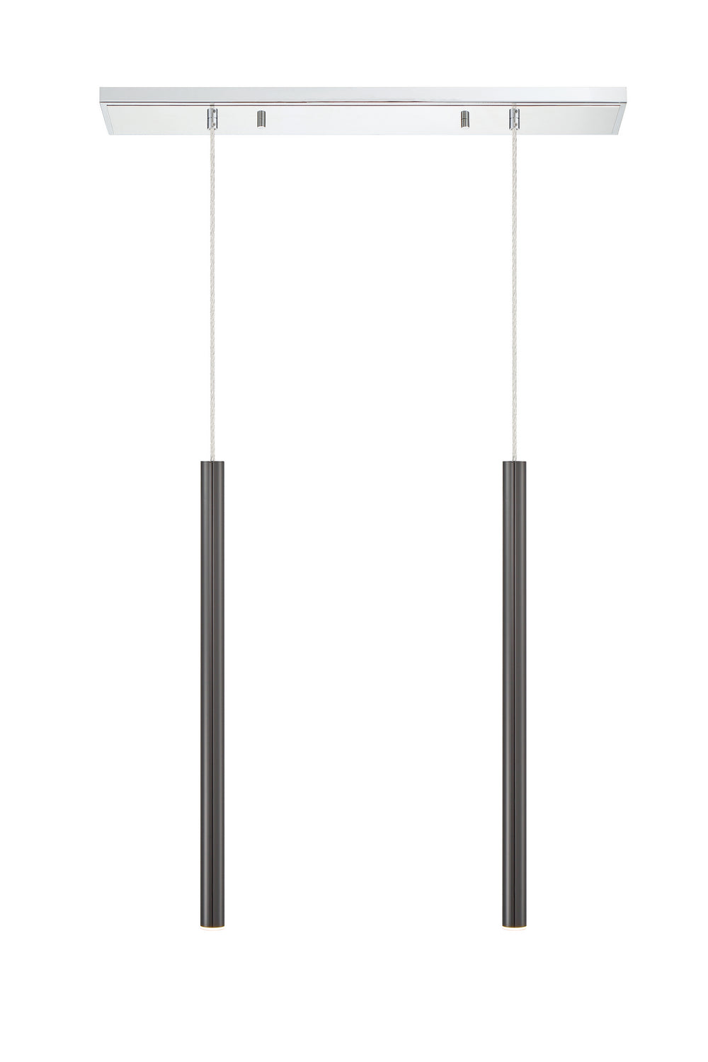 Z-Lite Canada - 917MP24-PBL-LED-2LCH - LED Linear Chandelier - Forest - Chrome