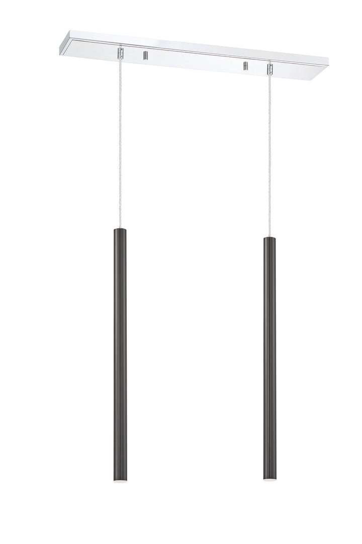 Z-Lite Canada - 917MP24-PBL-LED-2LCH - LED Linear Chandelier - Forest - Chrome