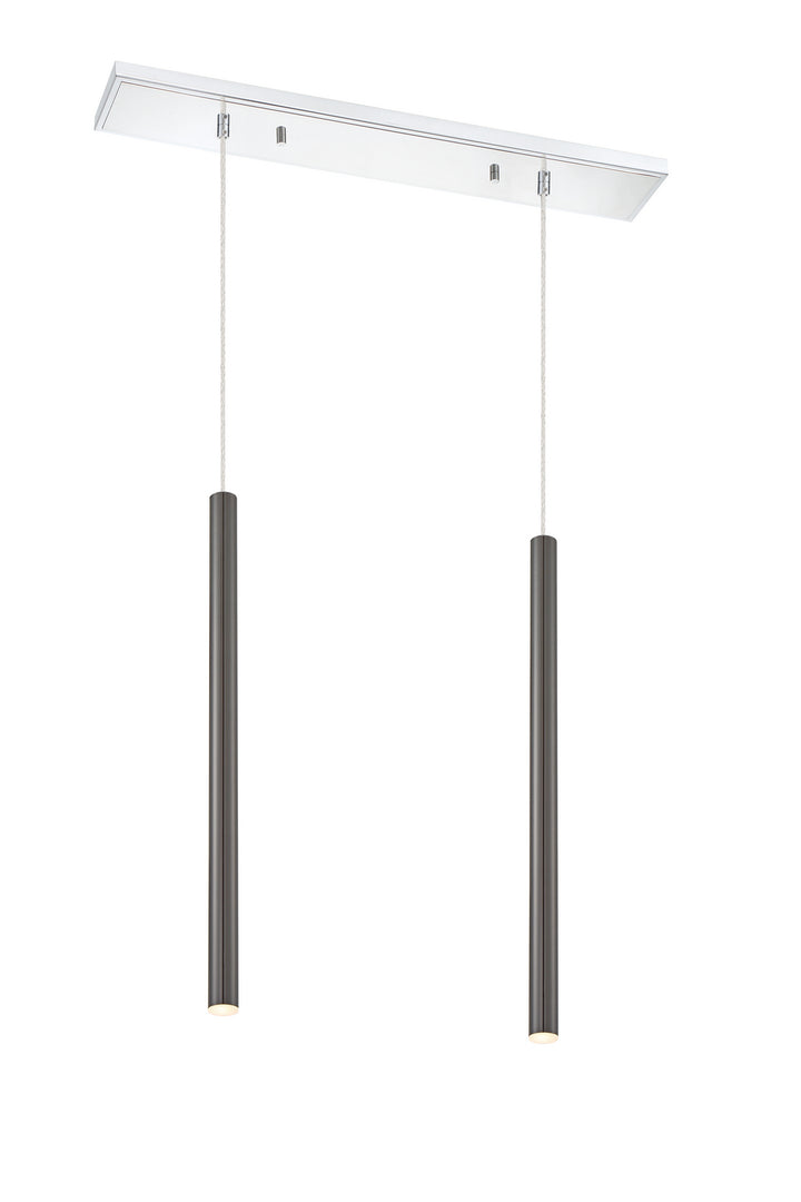 Z-Lite Canada - 917MP24-PBL-LED-2LCH - LED Linear Chandelier - Forest - Chrome