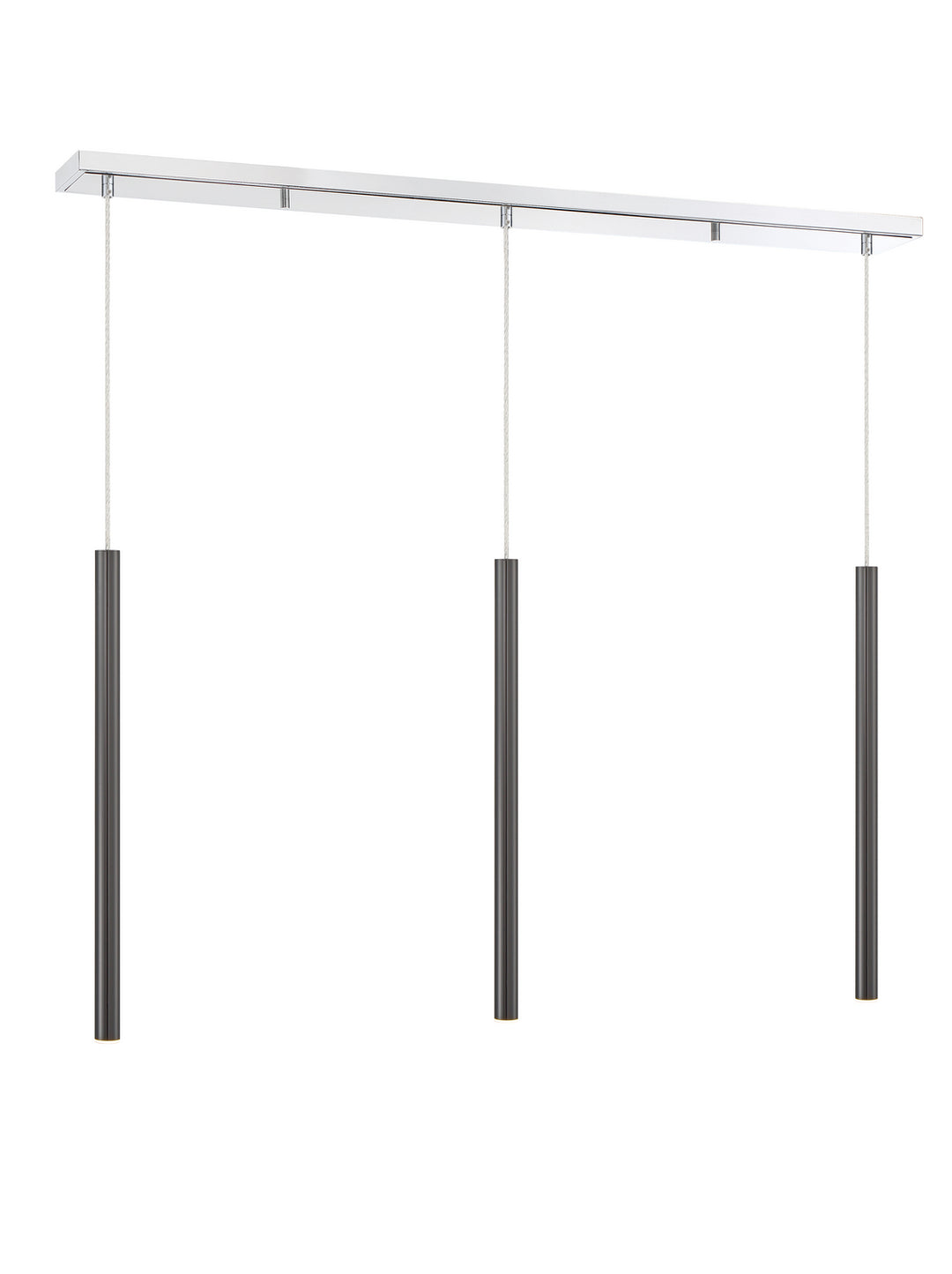 Z-Lite Canada - 917MP24-PBL-LED-3LCH - LED Linear Chandelier - Forest - Chrome