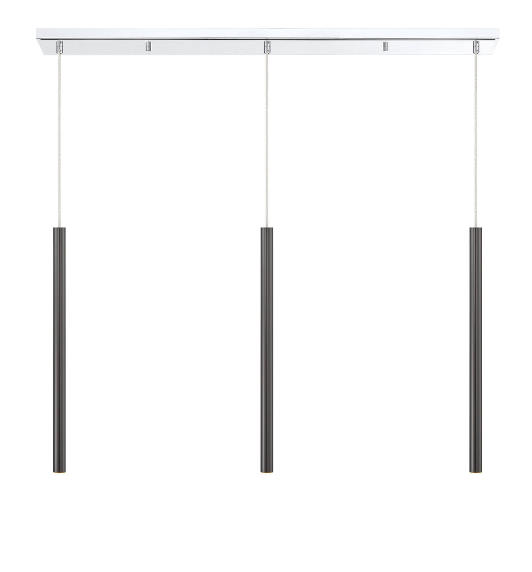 Z-Lite Canada - 917MP24-PBL-LED-3LCH - LED Linear Chandelier - Forest - Chrome