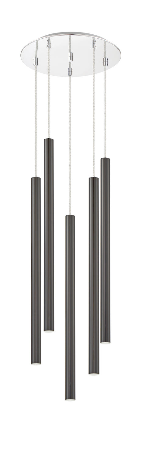 Z-Lite Canada - 917MP24-PBL-LED-5RCH - LED Chandelier - Forest - Chrome