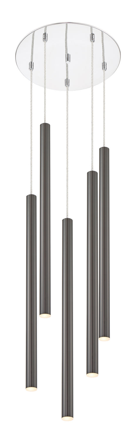 Z-Lite Canada - 917MP24-PBL-LED-5RCH - LED Chandelier - Forest - Chrome