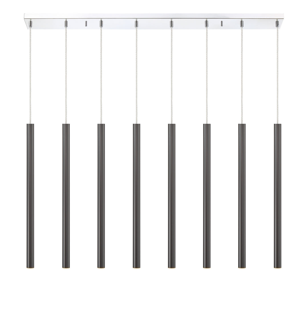 Z-Lite Canada - 917MP24-PBL-LED-8LCH - LED Linear Chandelier - Forest - Chrome
