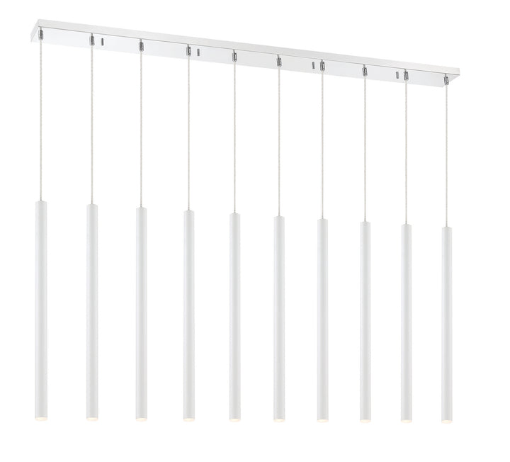 Z-Lite Canada - 917MP24-WH-LED-10LCH - LED Linear Chandelier - Forest - Chrome
