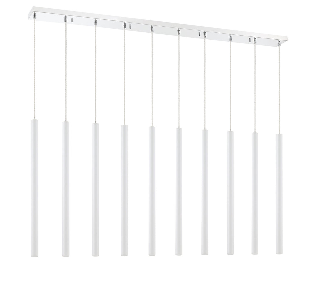 Z-Lite Canada - 917MP24-WH-LED-10LCH - LED Linear Chandelier - Forest - Chrome