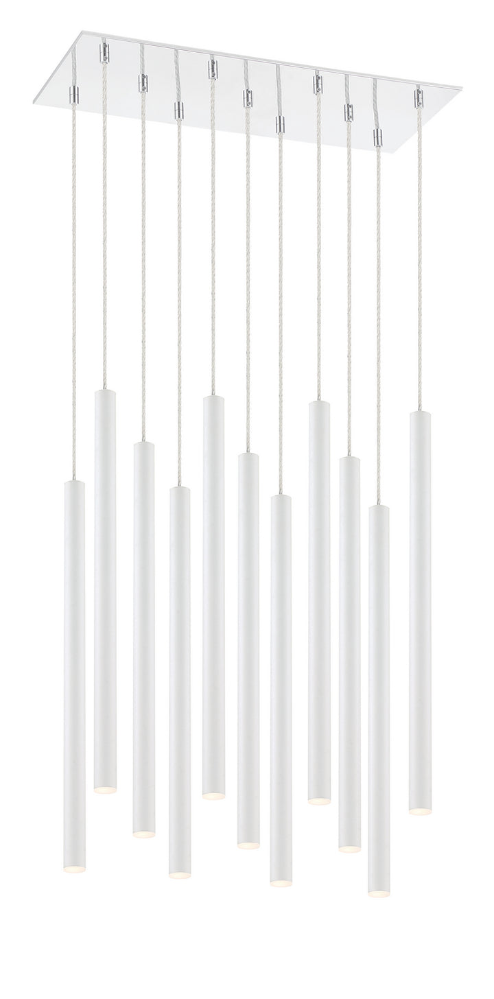 Z-Lite Canada - 917MP24-WH-LED-11LCH - LED Chandelier - Forest - Chrome