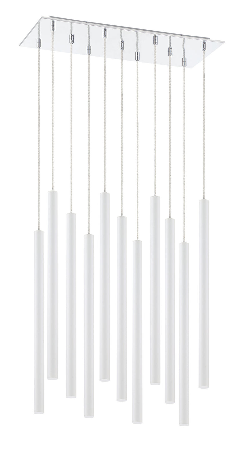 Z-Lite Canada - 917MP24-WH-LED-11LCH - LED Chandelier - Forest - Chrome