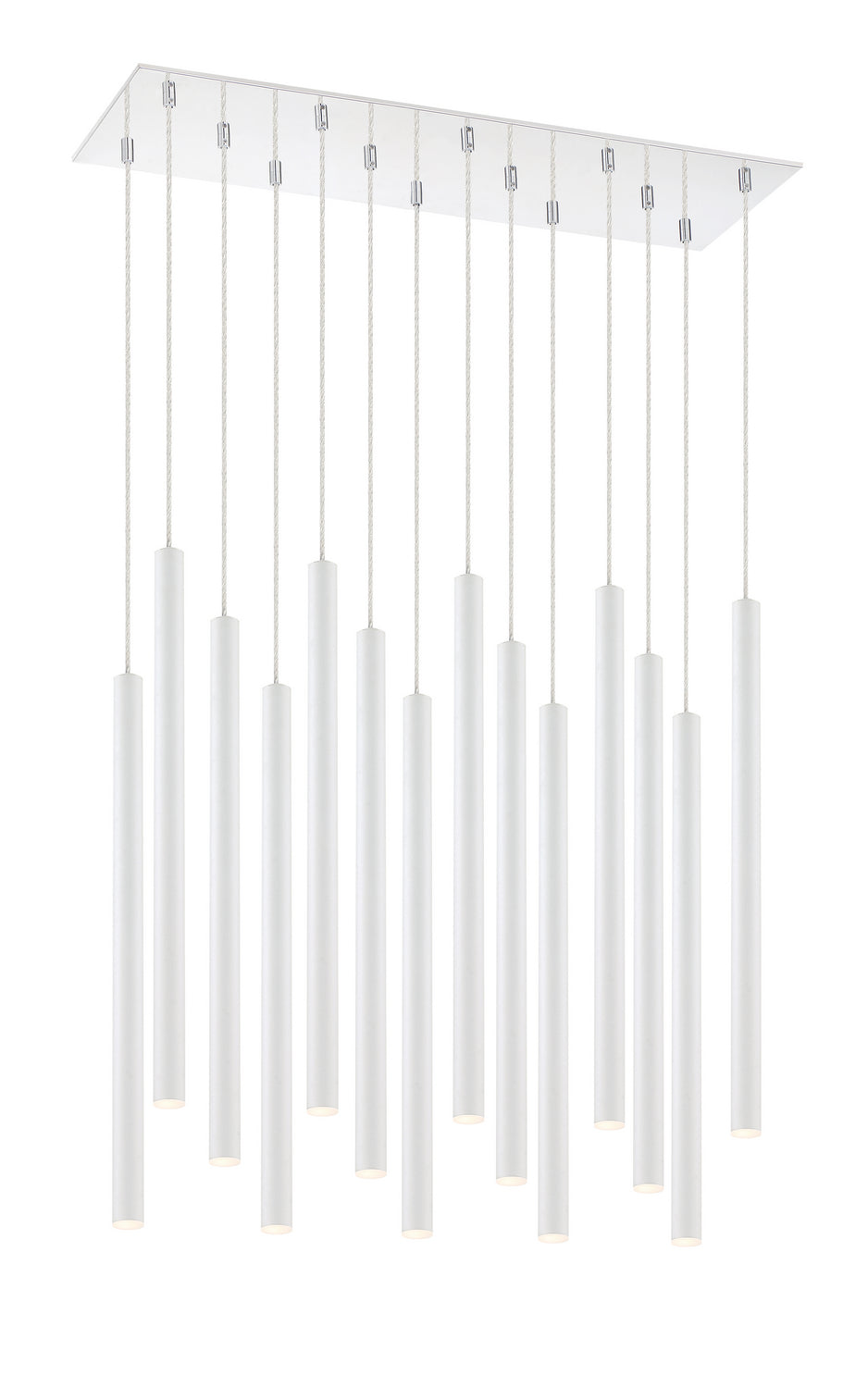 Z-Lite Canada - 917MP24-WH-LED-14LCH - LED Chandelier - Forest - Chrome