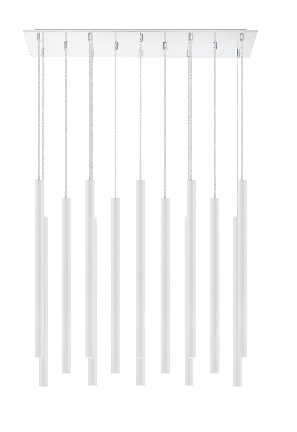 Z-Lite Canada - 917MP24-WH-LED-14LCH - LED Chandelier - Forest - Chrome