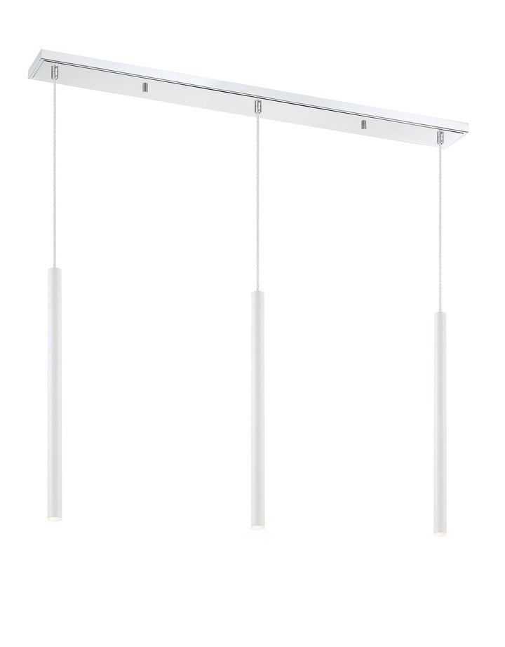 Z-Lite Canada - 917MP24-WH-LED-3LCH - LED Linear Chandelier - Forest - Chrome