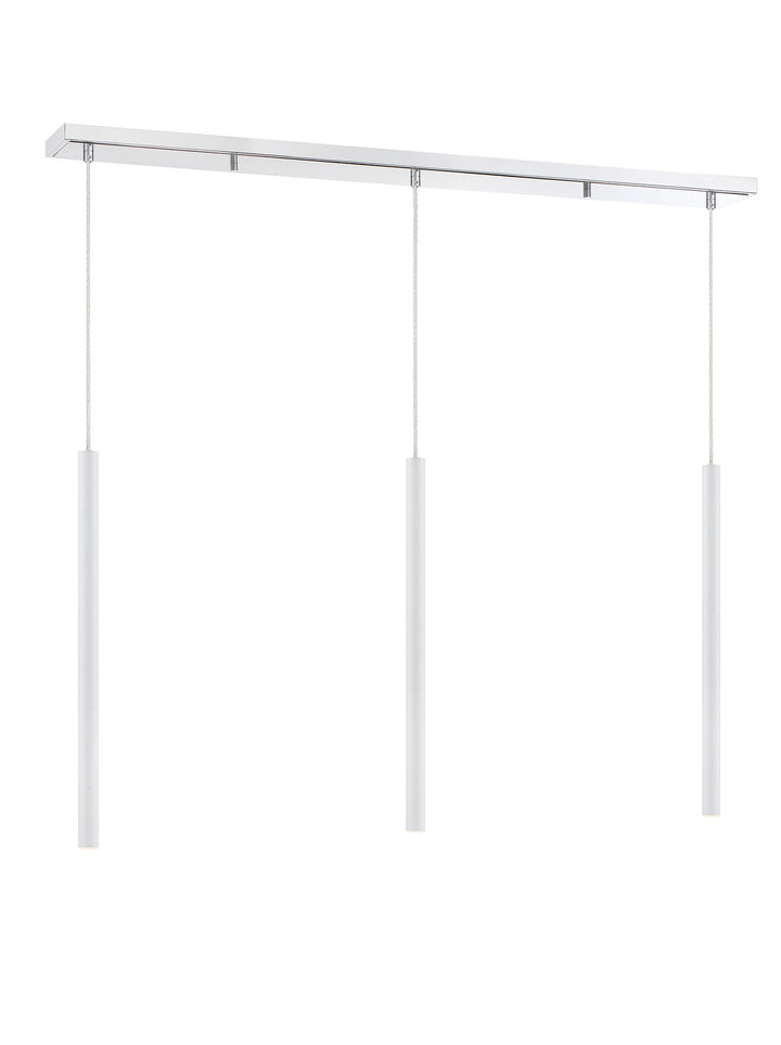 Z-Lite Canada - 917MP24-WH-LED-3LCH - LED Linear Chandelier - Forest - Chrome