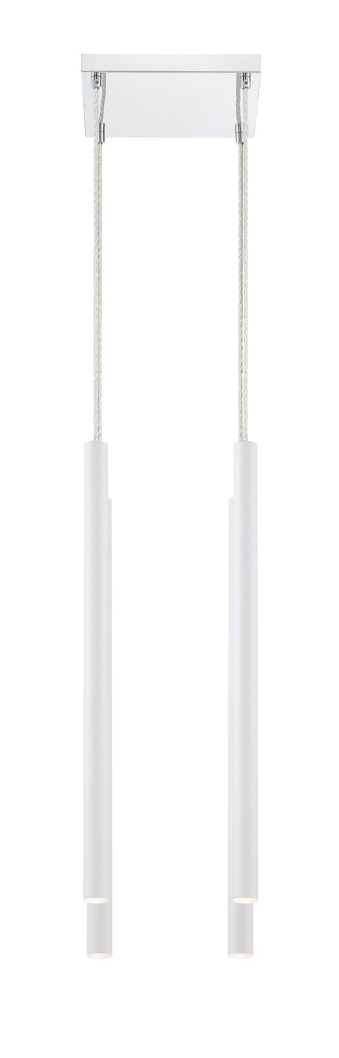 Z-Lite Canada - 917MP24-WH-LED-4SCH - LED Chandelier - Forest - Chrome