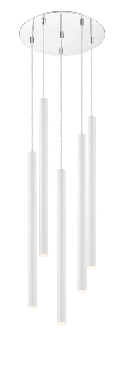 Z-Lite Canada - 917MP24-WH-LED-5RCH - LED Chandelier - Forest - Chrome