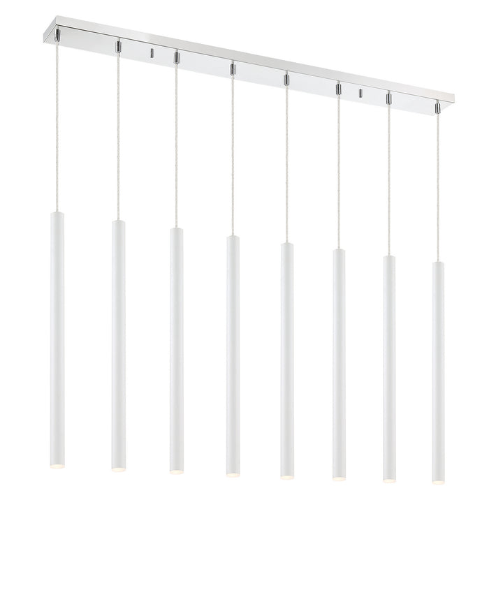 Z-Lite Canada - 917MP24-WH-LED-8LCH - LED Linear Chandelier - Forest - Chrome