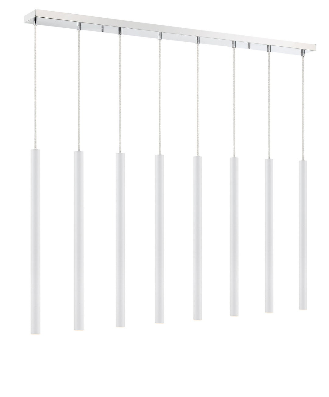 Z-Lite Canada - 917MP24-WH-LED-8LCH - LED Linear Chandelier - Forest - Chrome