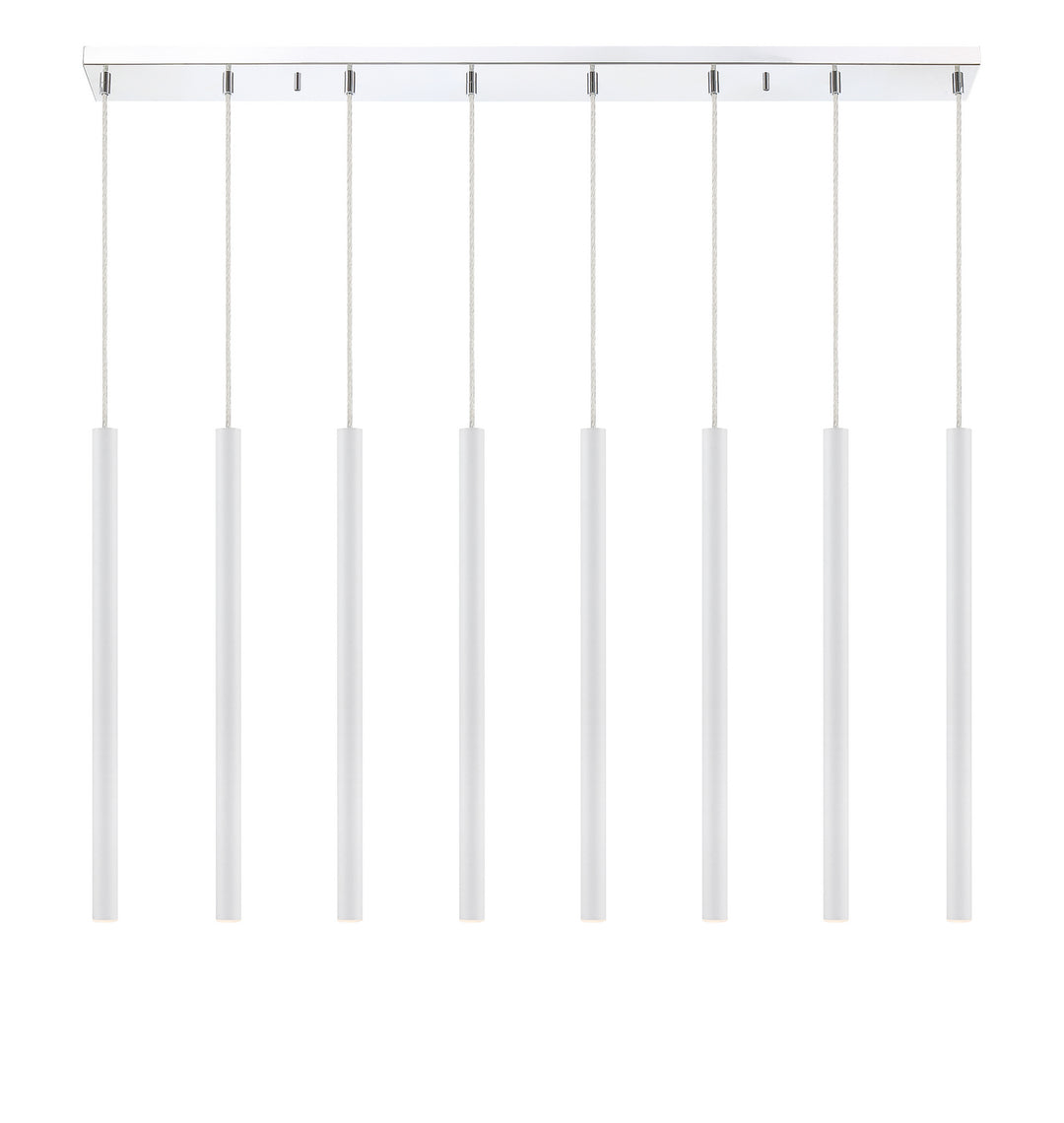 Z-Lite Canada - 917MP24-WH-LED-8LCH - LED Linear Chandelier - Forest - Chrome