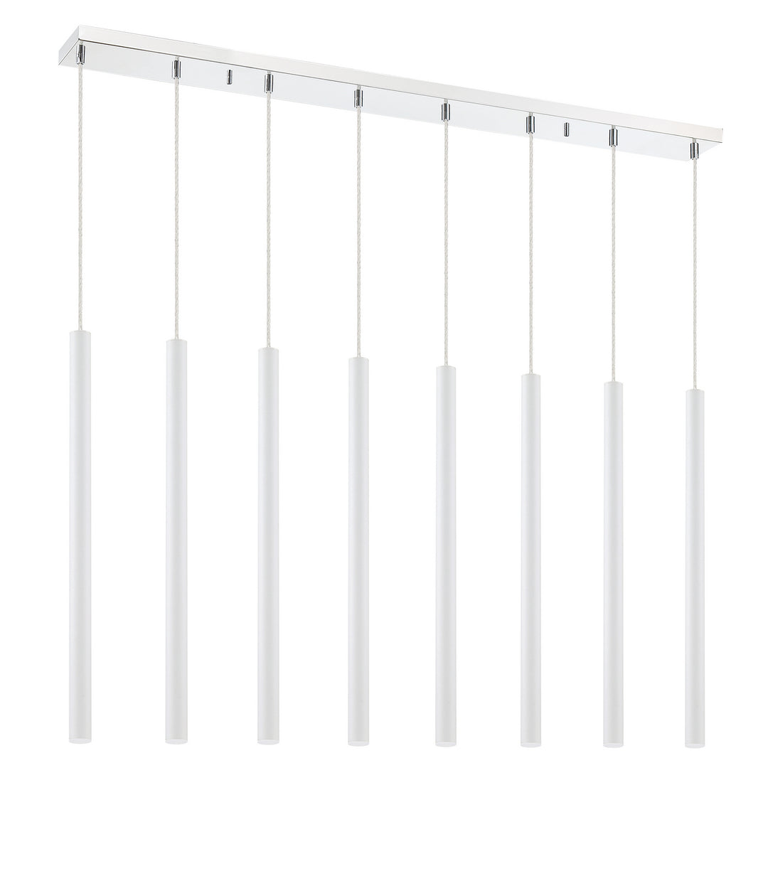Z-Lite Canada - 917MP24-WH-LED-8LCH - LED Linear Chandelier - Forest - Chrome